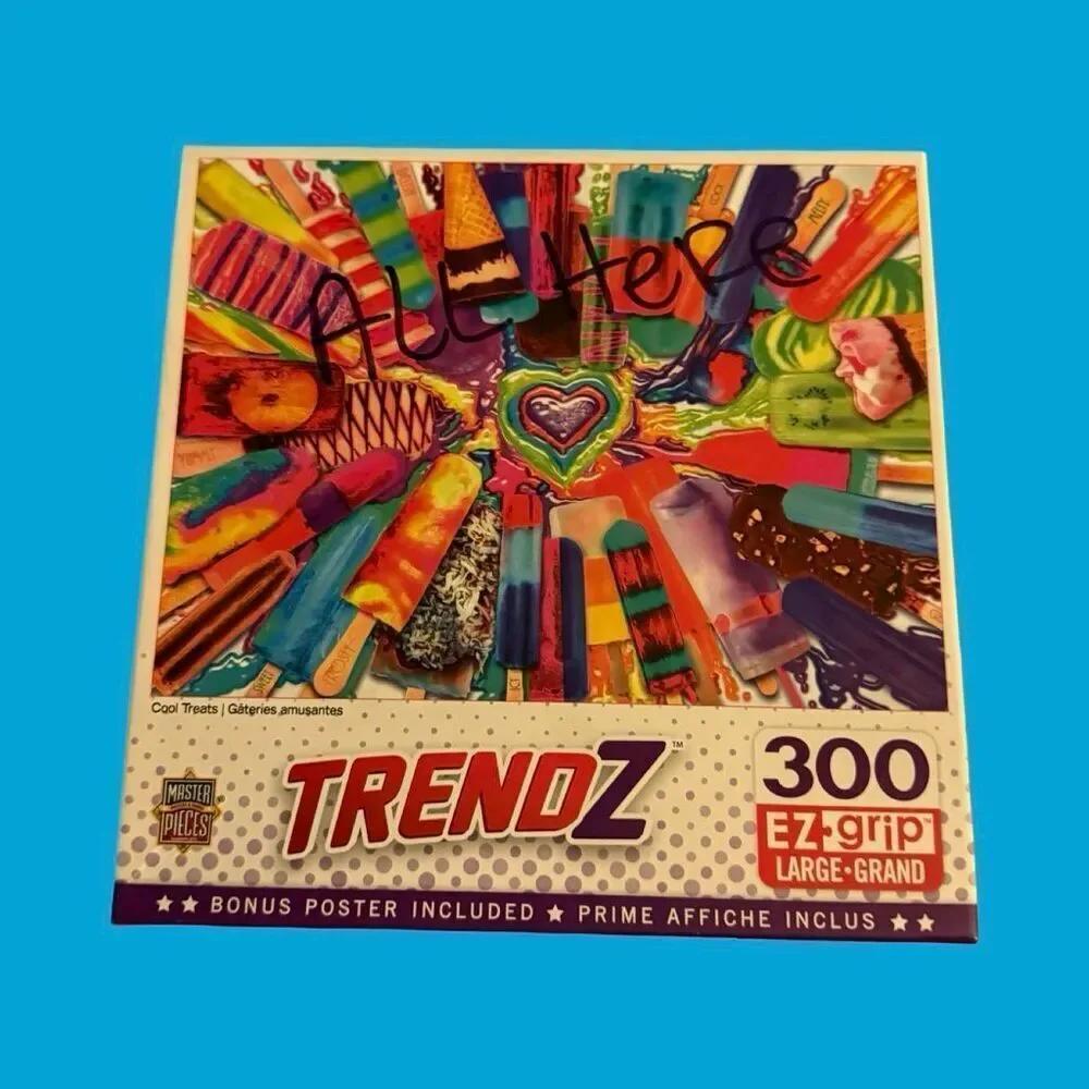 MasterPieces Trendz Cool Treats 300 Piece EZ Grip Jigsaw Puzzle
